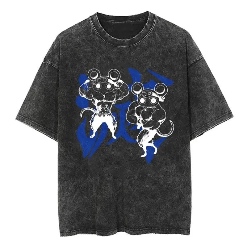 Anime Demon Slayer Rengoku Kyoujurou Printed T Shirt