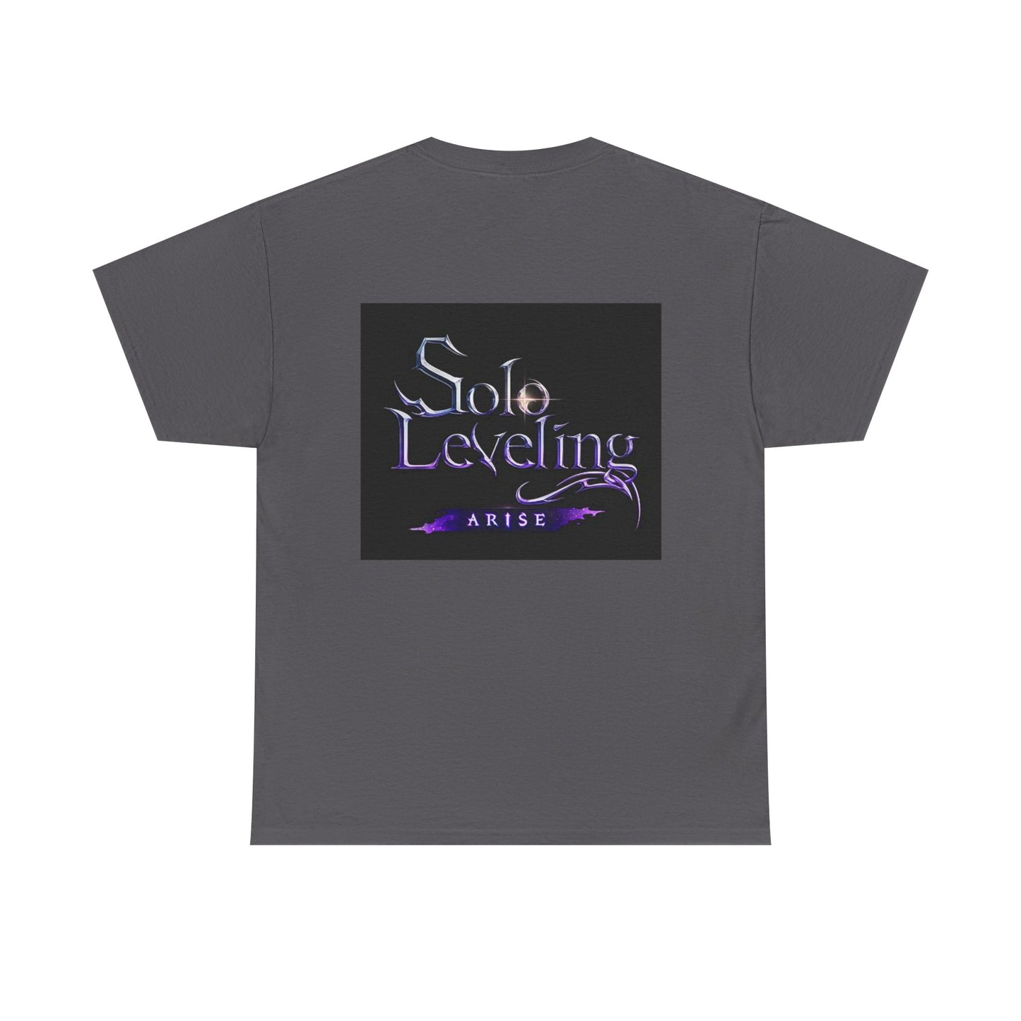 Solo Leveling Unisex Heavy Cotton Tee - Comfortable Anime Graphic T-Shirt