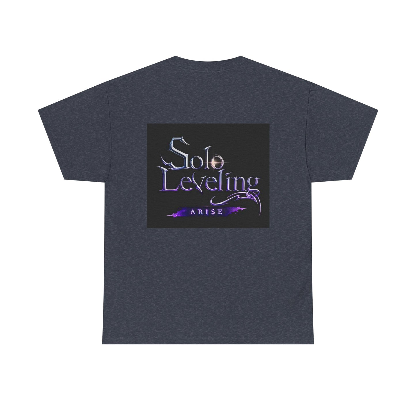 Solo Leveling Unisex Heavy Cotton Tee - Comfortable Anime Graphic T-Shirt
