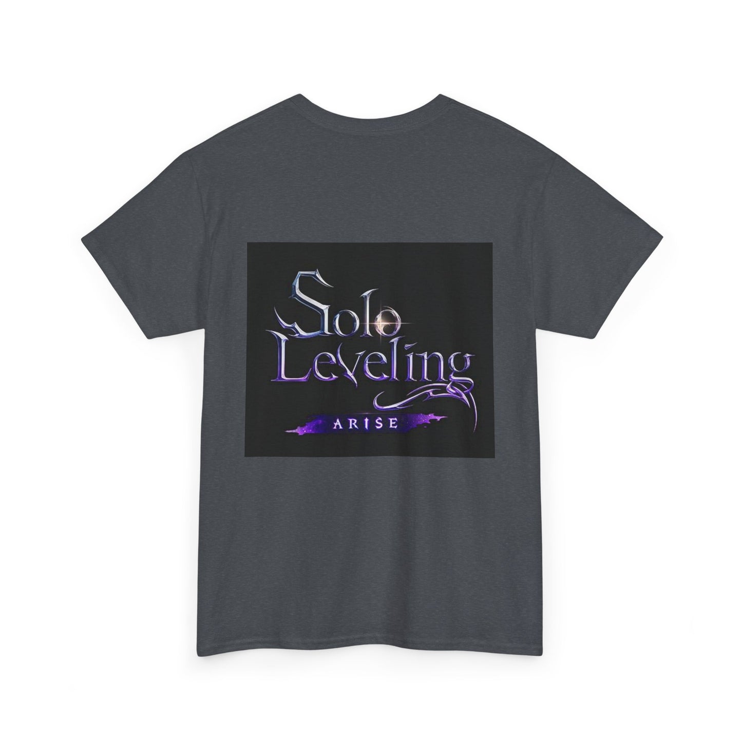 Solo Leveling Unisex Heavy Cotton Tee - Comfortable Anime Graphic T-Shirt