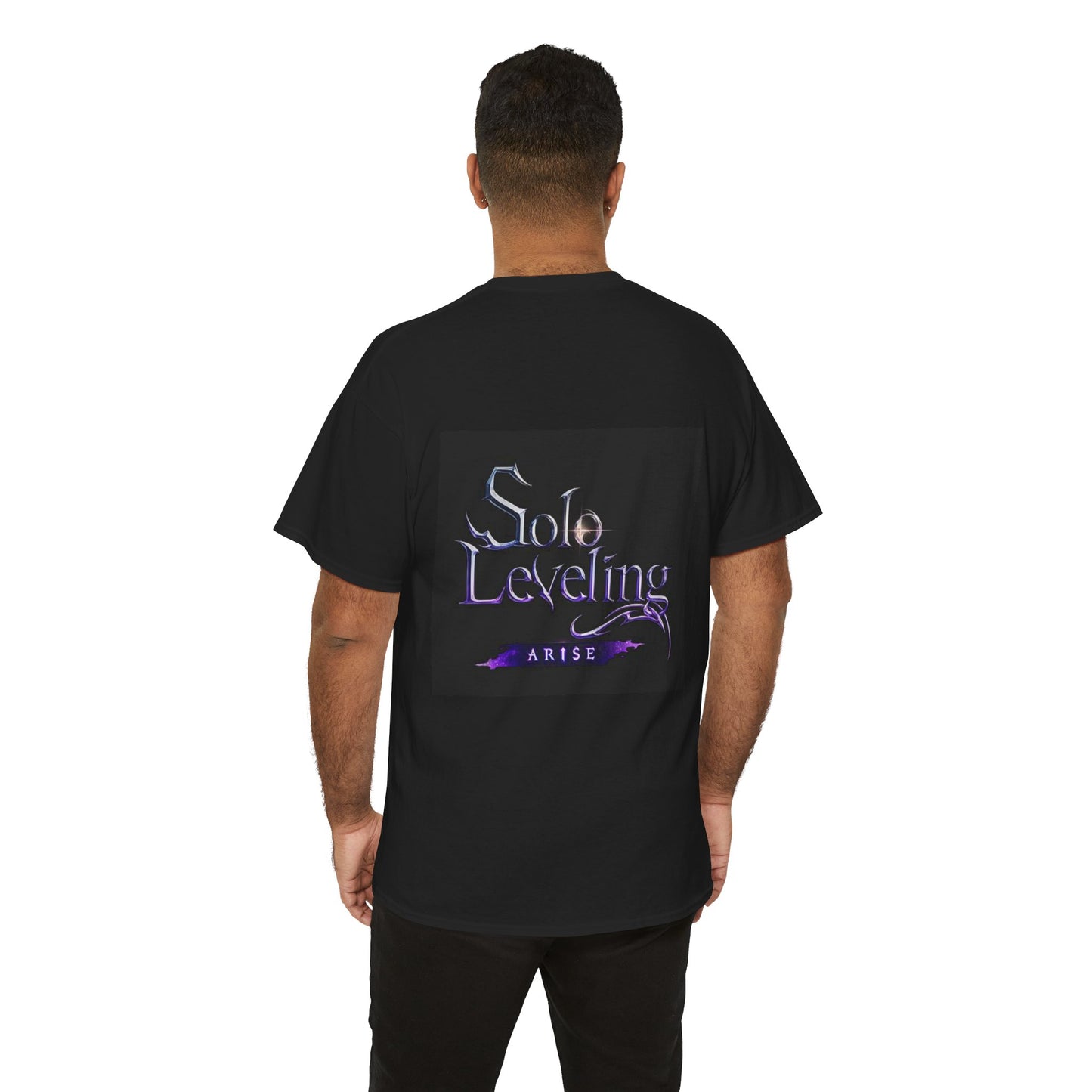 Solo Leveling Unisex Heavy Cotton Tee - Comfortable Anime Graphic T-Shirt