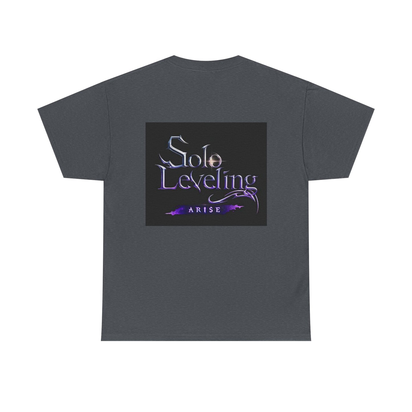 Solo Leveling Unisex Heavy Cotton Tee - Comfortable Anime Graphic T-Shirt