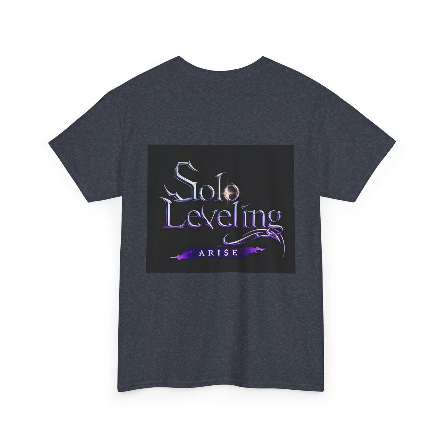 Solo Leveling Unisex Heavy Cotton Tee - Comfortable Anime Graphic T-Shirt