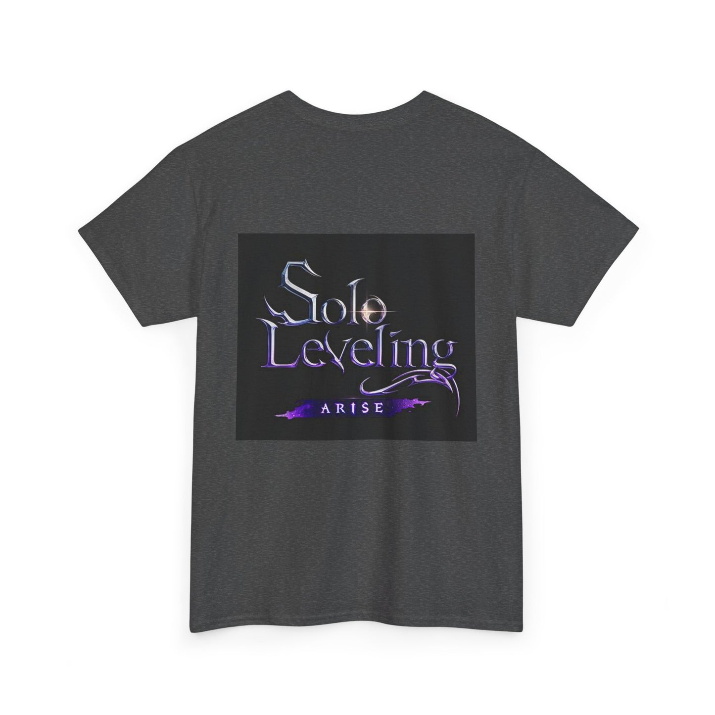 Solo Leveling Unisex Heavy Cotton Tee - Comfortable Anime Graphic T-Shirt
