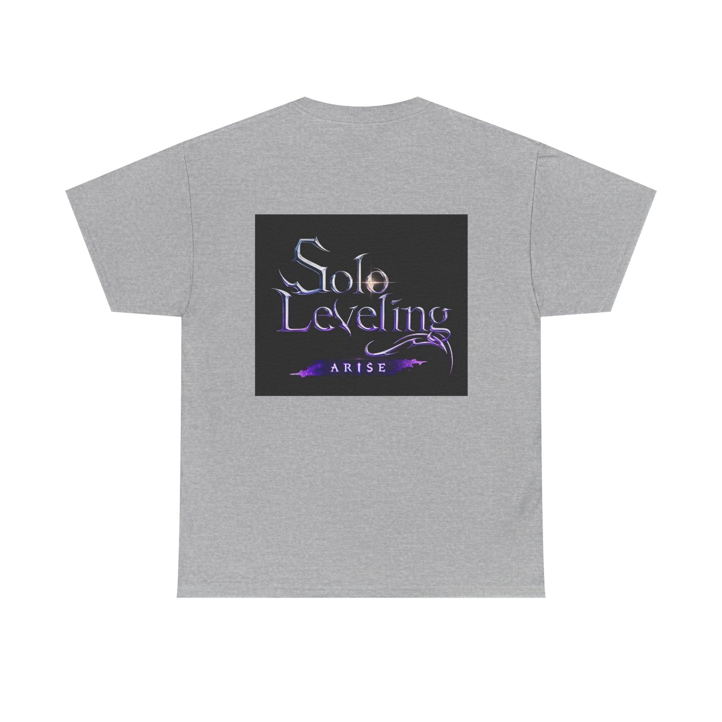 Solo Leveling Unisex Heavy Cotton Tee - Comfortable Anime Graphic T-Shirt