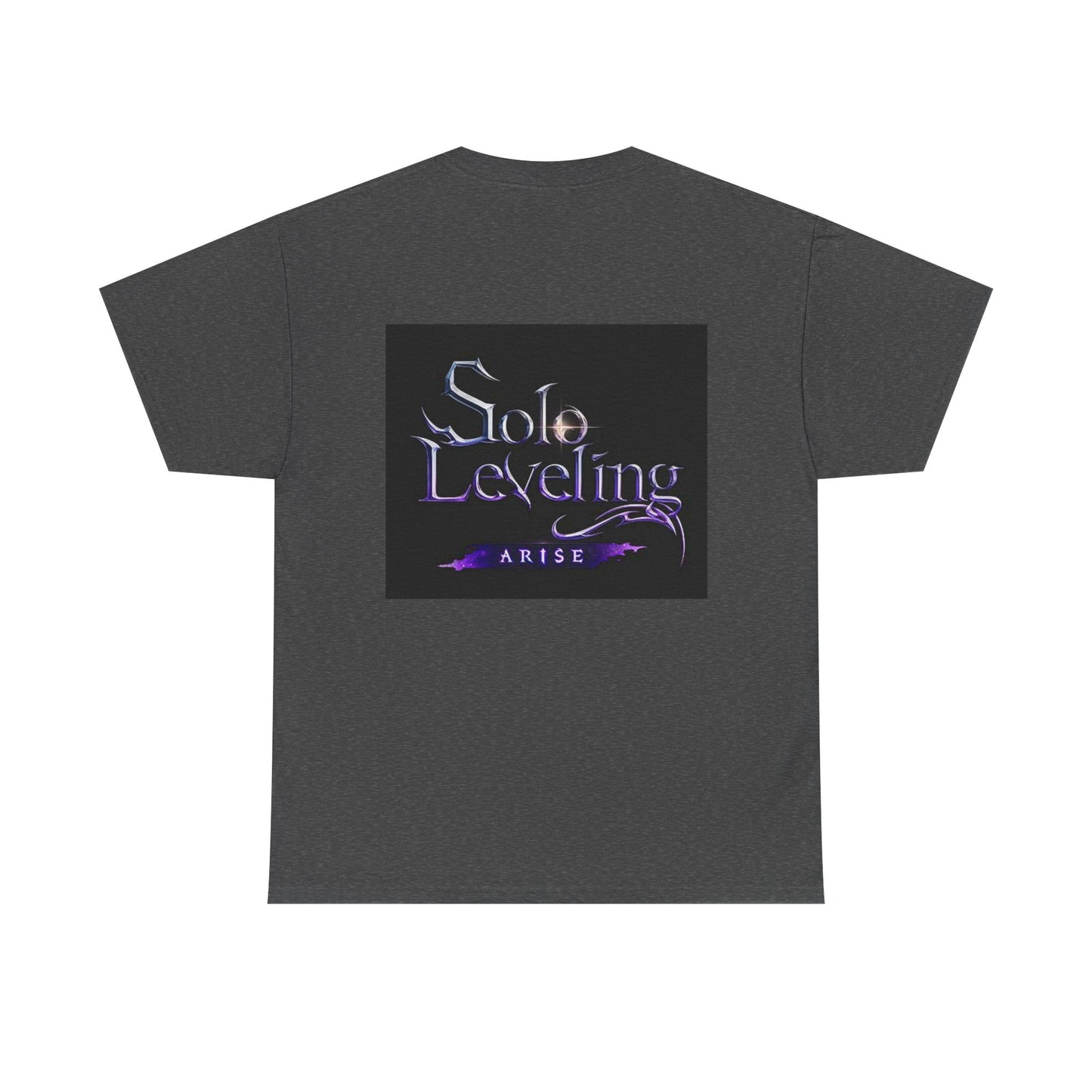 Solo Leveling Unisex Heavy Cotton Tee - Comfortable Anime Graphic T-Shirt