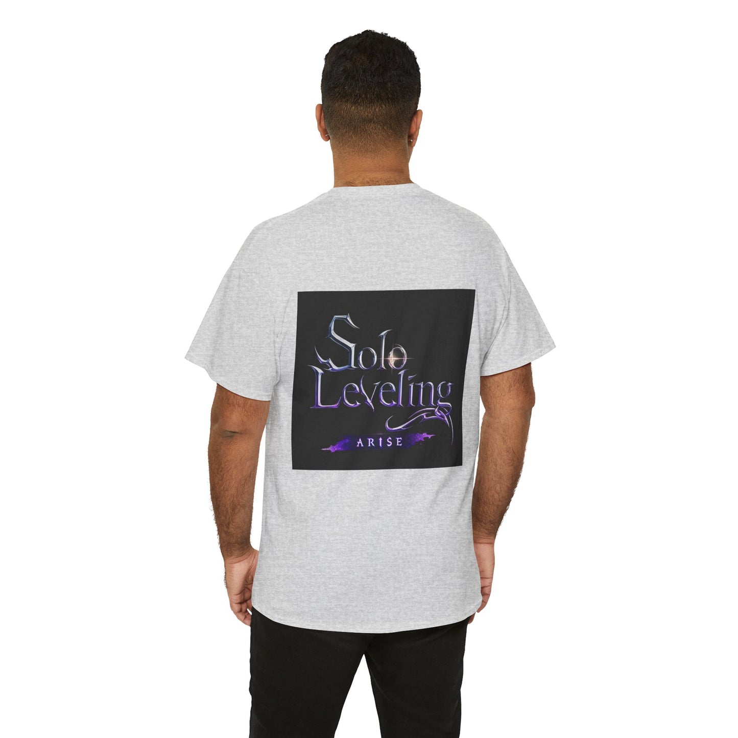 Solo Leveling Unisex Heavy Cotton Tee - Comfortable Anime Graphic T-Shirt