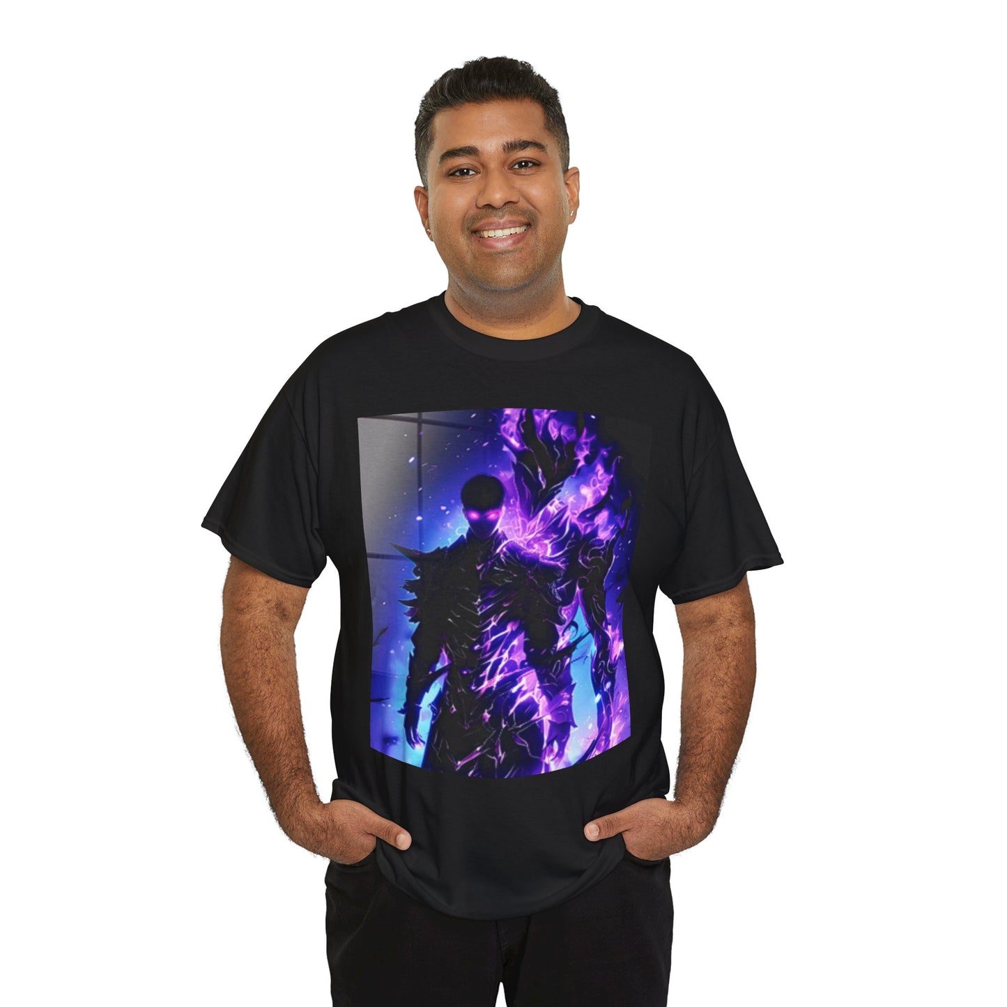 Solo Leveling Unisex Heavy Cotton Tee - Comfortable Anime Graphic T-Shirt
