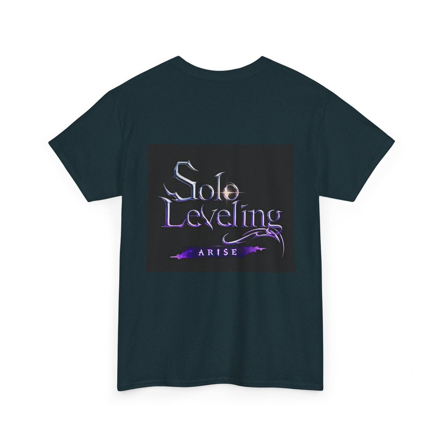 Solo Leveling Unisex Heavy Cotton Tee - Comfortable Anime Graphic T-Shirt