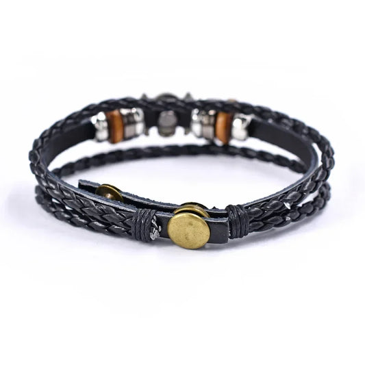 Anime One Piece Bracelet PU Luffy Bracele