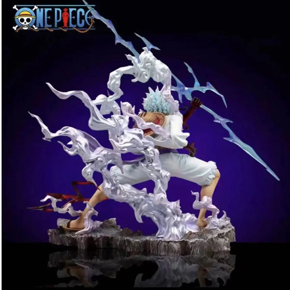 25cm One Piece Raiden Five Gear Nica Lightning Luffy Action Figure