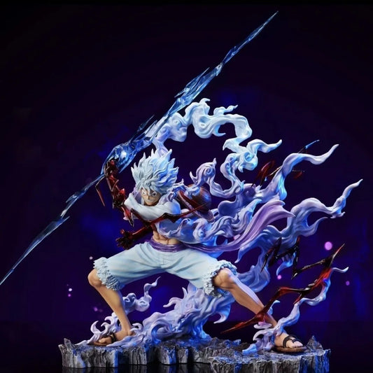 25cm One Piece Raiden Five Gear Nica Lightning Luffy Action Figure