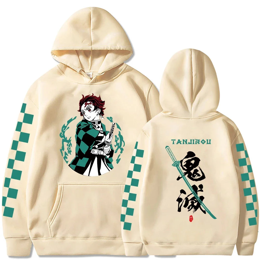 Demon Slayer Japan Anime Plus Size Hoodie