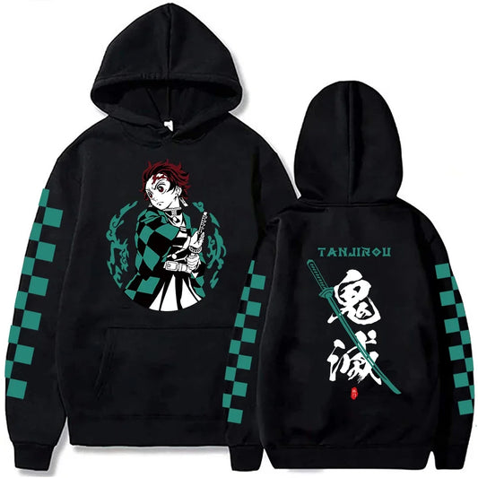 Demon Slayer Japan Anime Plus Size Hoodie