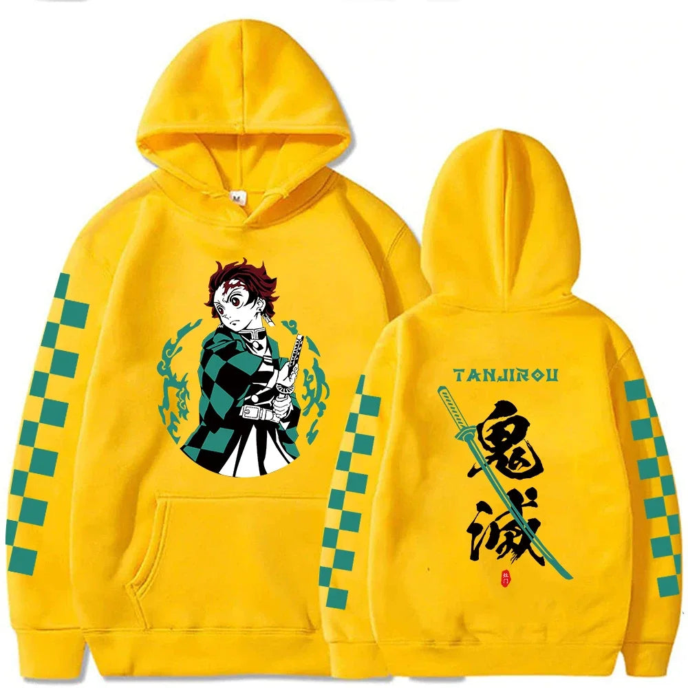 Demon Slayer Japan Anime Plus Size Hoodie