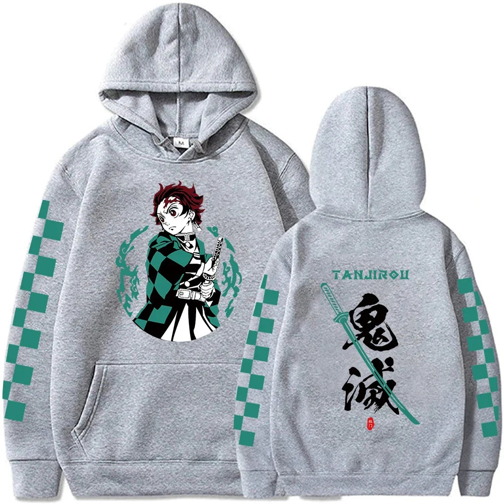 Demon Slayer Japan Anime Plus Size Hoodie