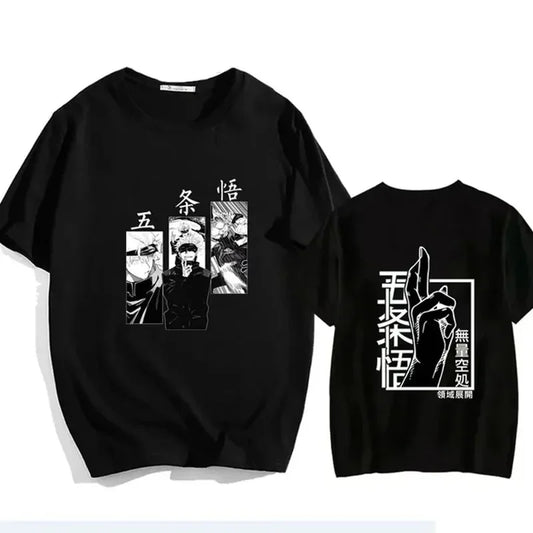 Anime Satoru Gojo Jujutsu Kaisen T Shirt Fashion Summer